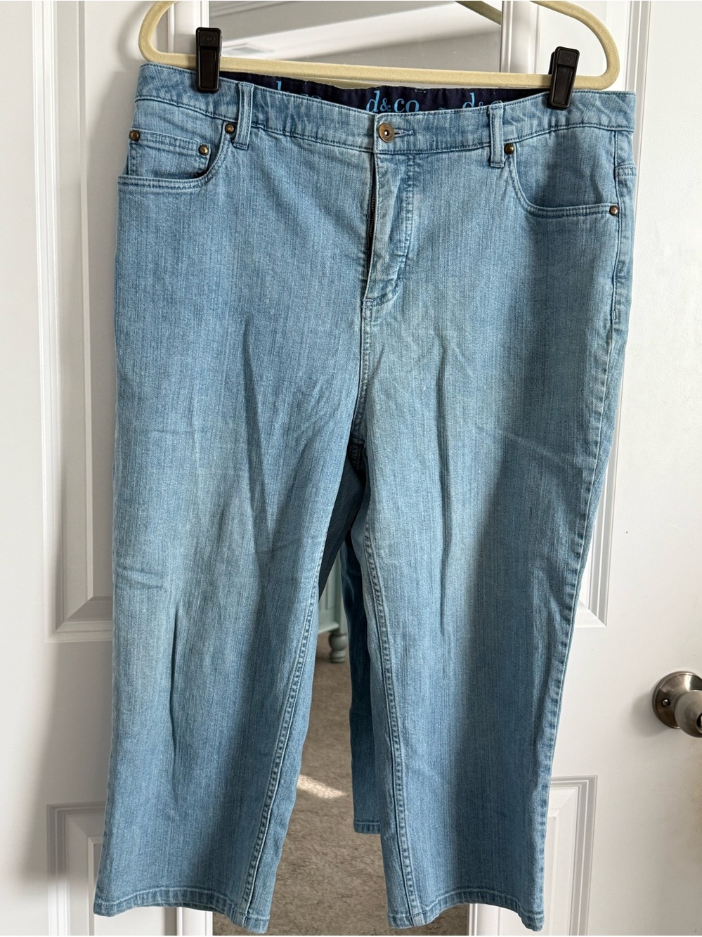 D&Co stretch capri 20 XXL